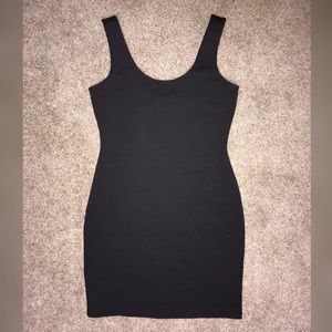 BCBG Black Bodycon Tank Top Dress